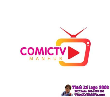 Thiết kế logo Youtuber COMICTV