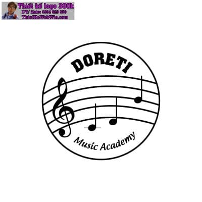 Thiết kế logo âm nhạc DORETI