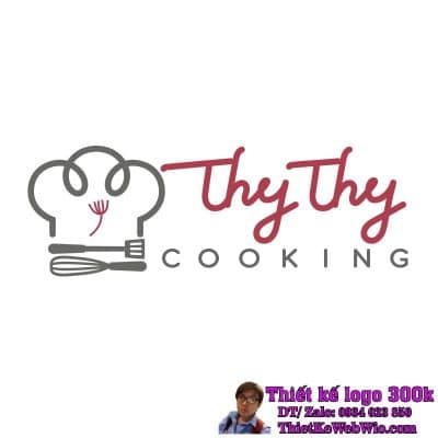 Thiết kế logo ẩm thực Thy Thy Cooking