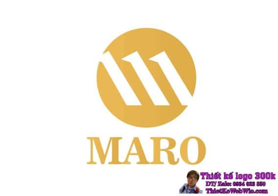 Thiết kế logo áo thun MARO