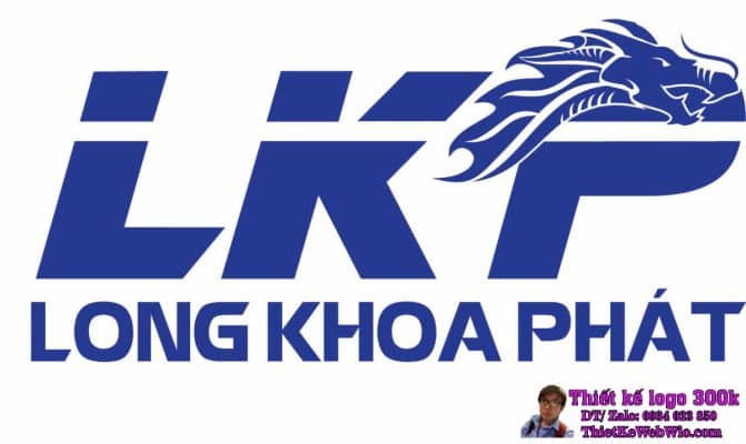 Thiết kế logo bao bì LKP Long Khoa Phát