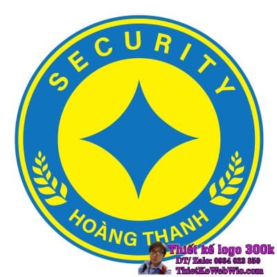 Thiết kế logo bảo vệ HOÀNG THANH
