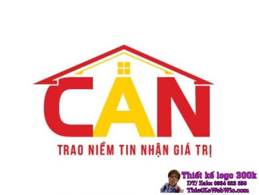 Thiết kế logo bất động sản CAN