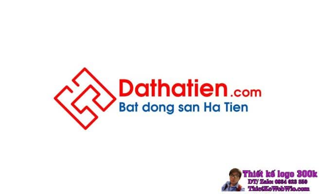 Thiết kế logo bất động sản Dathatien.com