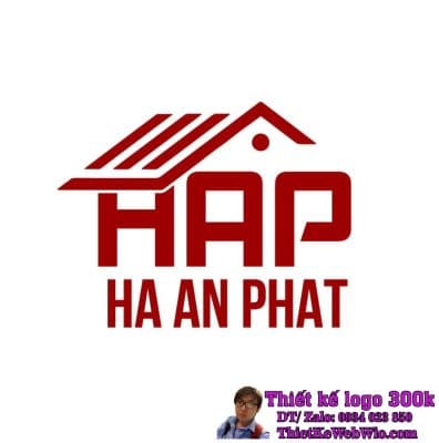 Thiết kế logo bất động sản HAP (HA AN PHAT)