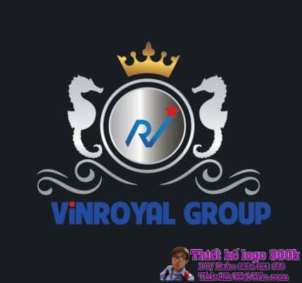 Thiết kế logo bất động sản VINROYAL GROUP