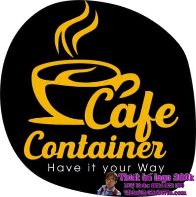 Thiết kế logo cà phê Cafe Container