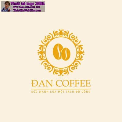 Thiết kế logo cà phê DAN COFFEE
