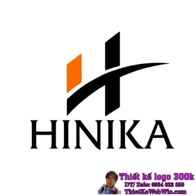 Thiết kế logo cách điệu chữ HINIKA