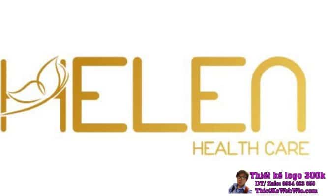 Thiết kế logo chăm sóc sức khỏe HELEN