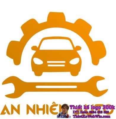 Thiết kế logo chăm sóc xe ô tô An Nhiên Auto