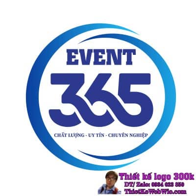 Thiết kế logo cho thuê thiết bị, tổ chức sự kiện Sự Kiện 365