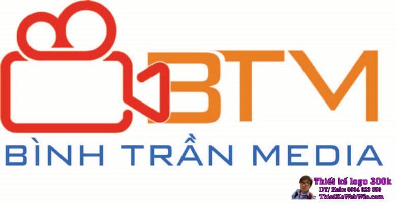 Thiết kế logo chụp hình quay phim BTM