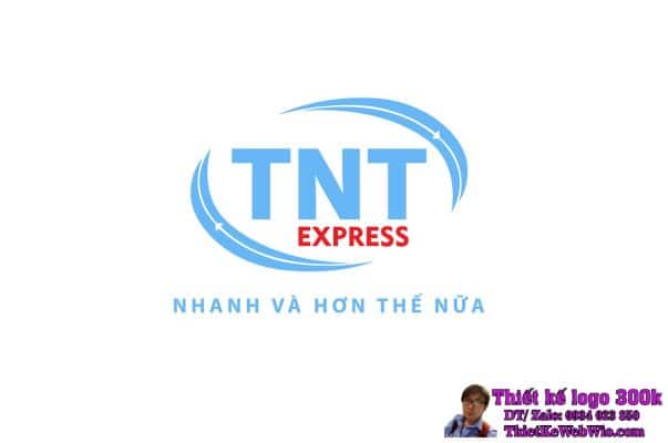 Thiết kế logo chuyển phát nhanh TNT