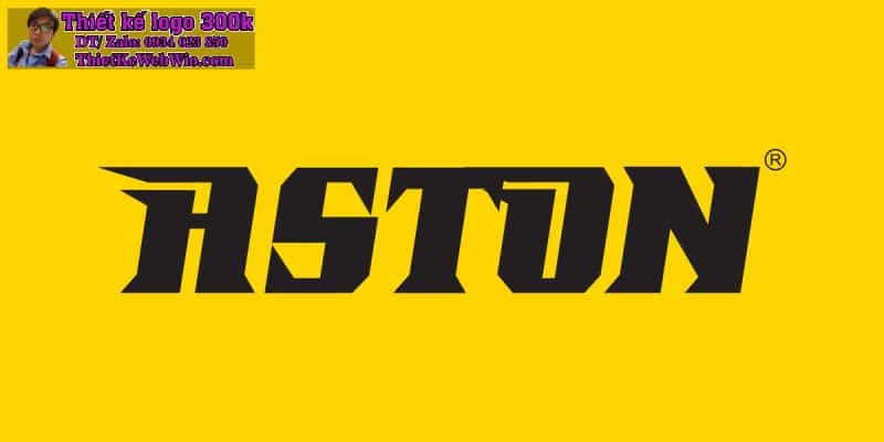Thiết kế logo cơ khí ASTON