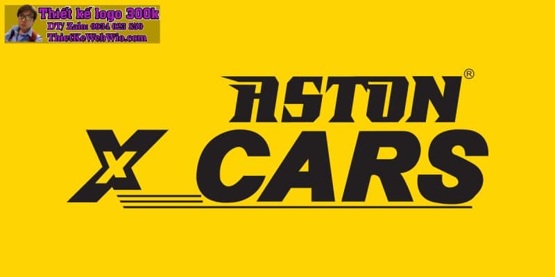 Thiết kế logo cơ khí ASTON XCARS
