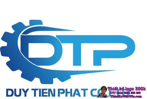 Thiết kế logo cơ khí DUY TIẾN PHÁT
