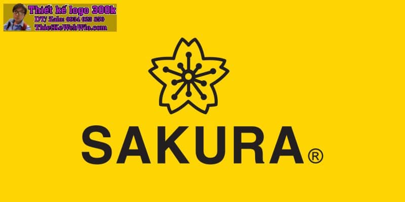 Thiết kế logo cơ khí SAKURA