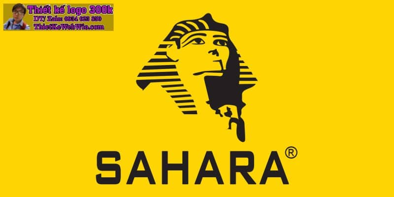 Thiết kế logo cơ khí Sahara