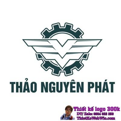 Thiết kế logo cơ khí Thảo Nguyên Phát