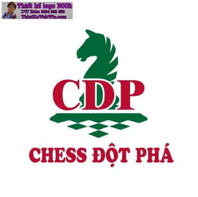 Thiết kế logo cờ vua CDP