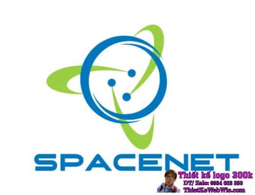 Thiết kế logo công nghệ thông tin Spacenet