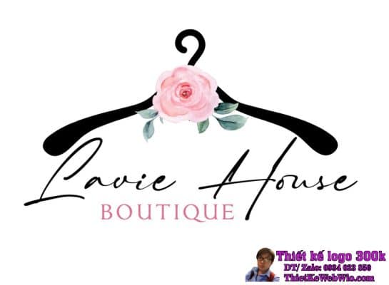 Thiết kế logo cửa hàng thời trang Lavie House