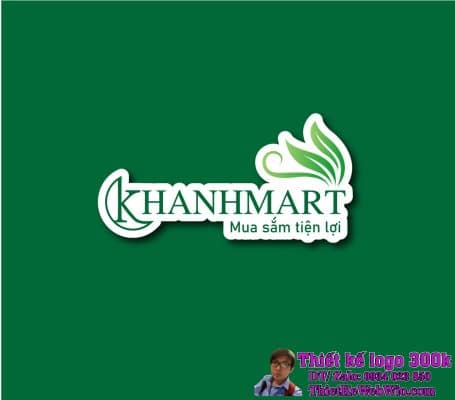 Thiết kế logo cửa hàng tiện lợi KhanhMart