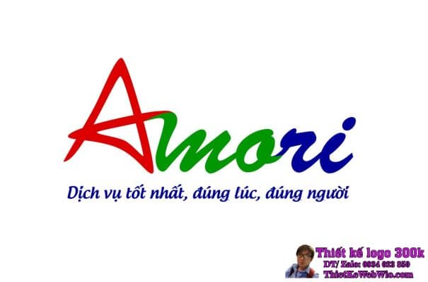 Thiết kế logo đa lĩnh vực AMORI VIỆT NAM