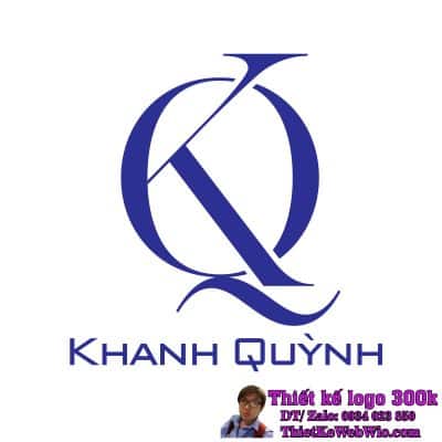 Thiết kế logo đa lĩnh vực KQ Khanh Quỳnh