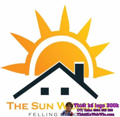 Thiết kế logo đám cưới The Sun Wedding