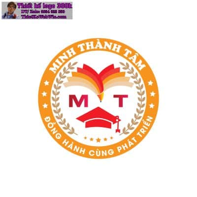 Thiết kế logo đào tạo ngoại ngữ Minh Thành Tâm