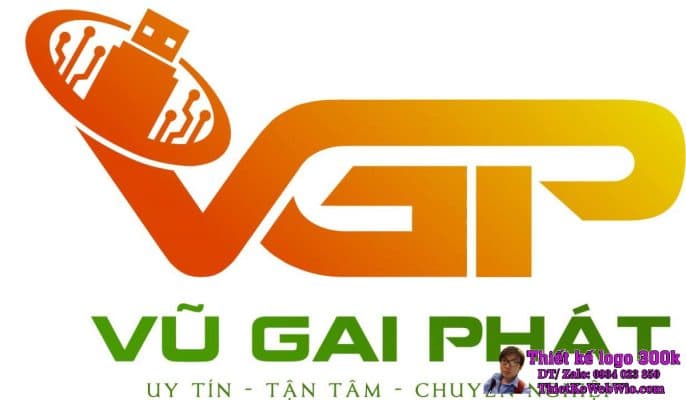 Thiết kế logo dịch vụ tư vấn VGP VŨ GIA PHÁT