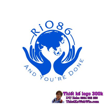 Thiết kế logo dịch vụ xuất nhập khẩu RiO86