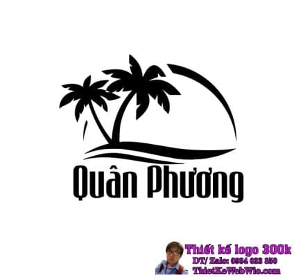 Thiết kế logo đồ dùng cho khách sạn Quân Phương
