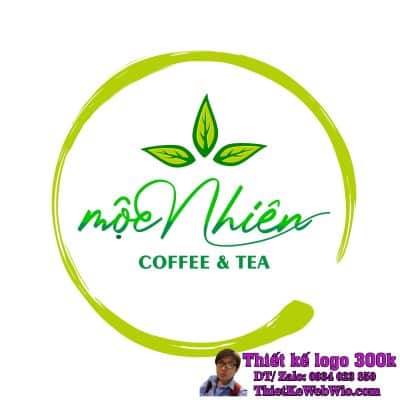Thiết kế logo đồ uống Mộc Nhiên Coffee & Tea