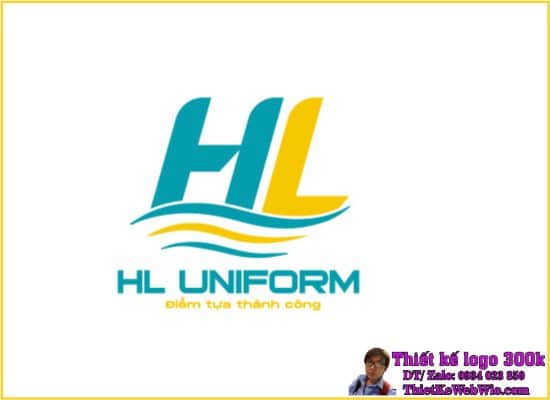 Thiết kế logo đồng phục HL UNIFORM