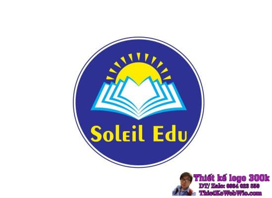 Thiết kế logo du học Soleil Edu