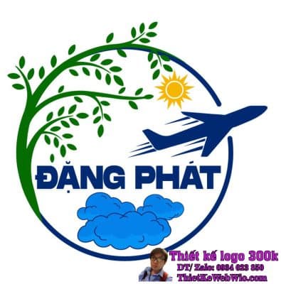 Thiết kế logo du lịch ĐẶNG PHÁT