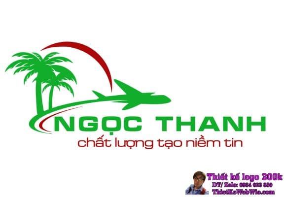 Thiết kế logo du lịch Ngọc Thanh