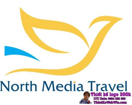 Thiết kế logo du lịch North Media Travel