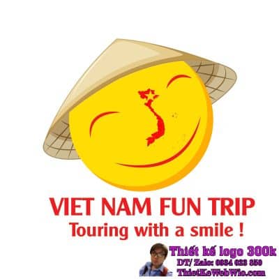 Thiết kế logo du lịch VIET NAM FUN TRIP