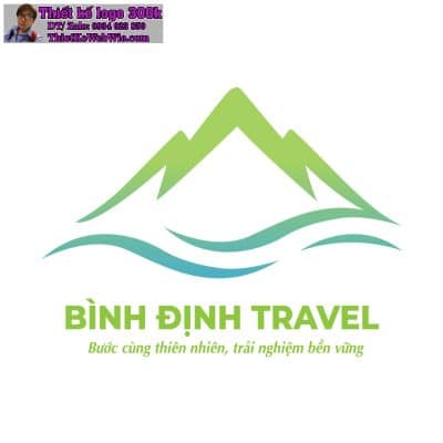 Thiết kế logo du lịch lữ hành Bình Định Travel