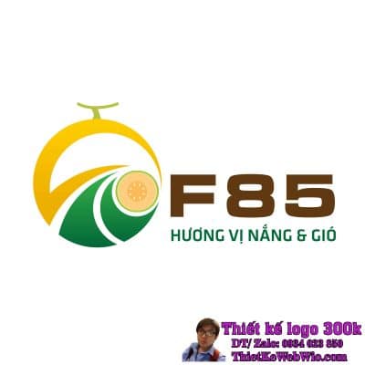Thiết kế logo dưa lưới F85