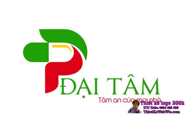 Thiết kế logo dược phẩm Đại Tâm