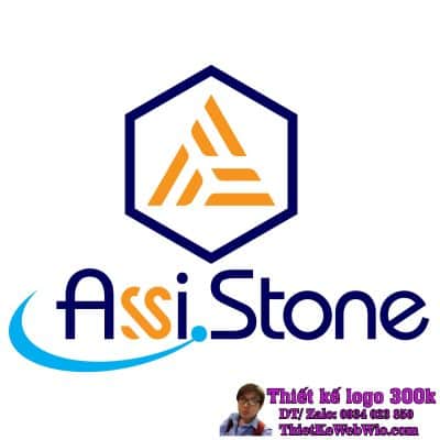 Thiết kế logo gia công phần mềm Assi.Stone