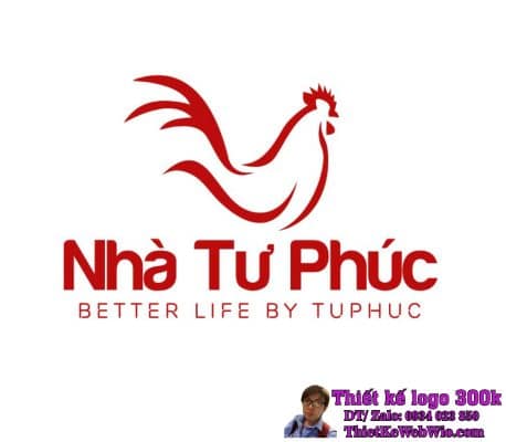 Thiết kế logo gia dụng thông minh Nhà Tư Phúc