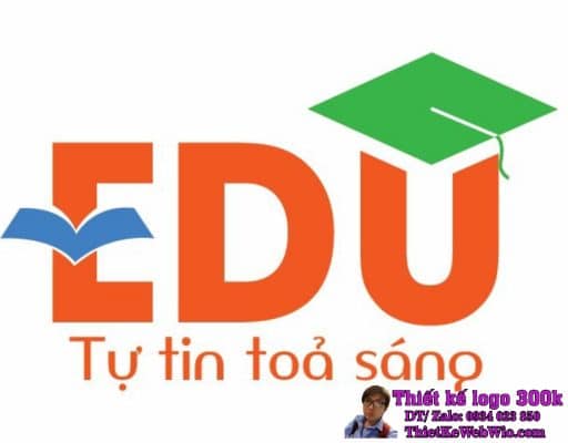 Thiết kế logo giáo dục EDU