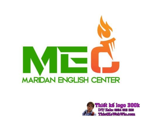 Thiết kế logo giáo dục MEC MIRANDA ENGLISH CENTER