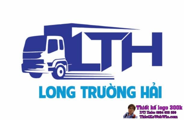 Thiết kế logo giao thông vận tải LTH Long Trường Hải